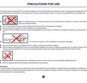 تصویر ارت سنج کاوین آرنوکس مدل CA6471 Chauvin Arnoux CA6471 Earth Tester