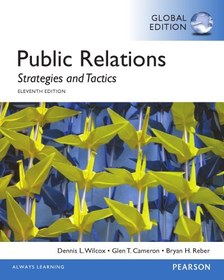تصویر دانلود کتاب Public relations: strategies and tactics [Eleventh edition] کتاب انگلیسی روابط عمومی: استراتژی ها و تاکتیک ها [Eleventh edition]