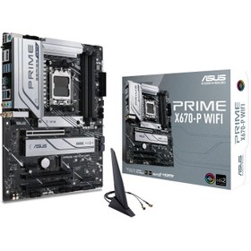 تصویر مادربرد ایسوس مدل پرایم X670-P Wifi ا Asus Prime X670-P Wifi Motherboard Asus Prime X670-P Wifi Motherboard