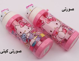 تصویر قمقمه نی دار کیتی Hello kitty 