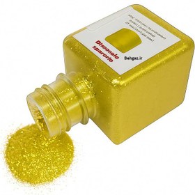 تصویر پودر اکلیل خوراکی زرد - 10 گرم 