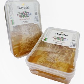 تصویر عسل چندگل با موم 700 گرمی 