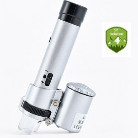 تصویر مینی میکروسکوپ جیبی 60X 