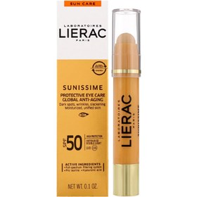 تصویر ضد آفتاب دور چشم لیراک قلمی ضد چروک Lierac Sunissime Eye 