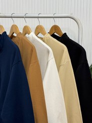 تصویر بامبر دورسی فری‌ سایز – قد ۶۴ با ۵ رنگ پرطرفدار و راحتی فوق‌العاده - کرم 