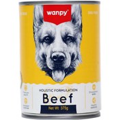 تصویر کنسرو سگ ونپی طعم گوشت Wanpy Premium Dog Canned Food Beef