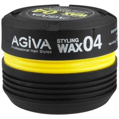 تصویر واکس مو اجیوا مشکی خالت دهنده مو Agiva