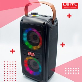 تصویر اسپیکر شارژی لیتو مدل boombox lietu