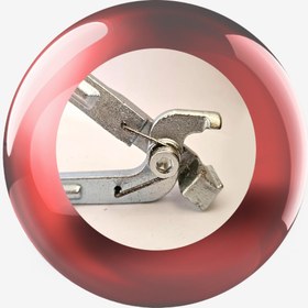 تصویر ست انبر پرچ رادیاتور 2 عددی برند پرومکس سایز 9 اینچ 