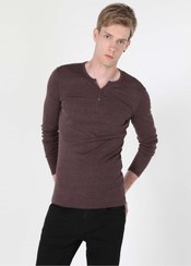 تصویر تی شرت مردانه کالینز آستین بلند راسته | Colin’s CL1022847 