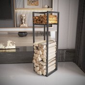 تصویر استند هیزم فلزی مدل ZG_W03 