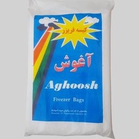 تصویر کیسه فریزر آغوش مدل ضخیم 25×35 بسته 400 عددی 