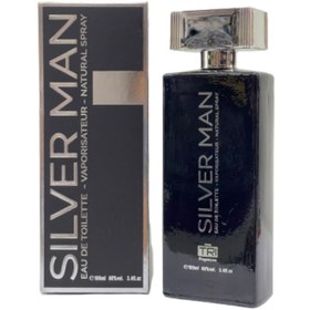 تصویر ادکلن سیلور من تی ار ای (سیلور سنت) SILLVER MAN حجم 100 میلی لیتر SILVER MAN cologne, volume 100 ml