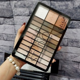 تصویر پالت سایه میکاپ استودیو (39 رنگ) Makeup studio shadow palette (39 colors)