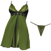 تصویر لباس خواب زنانه سوییت نایت SWEET NIGHT سبز کد 2535 