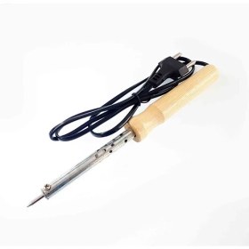 تصویر هویه 60 وات حرارت الکتریک مدل Wooden Handle Hararat Electric Wooden Handle 60W Soldering Iron