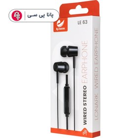 تصویر هندزفری Lonark LE63 Lonark LE63 Wired Handsfree