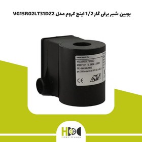 تصویر بوبین شیر برقی گاز 1/2 اینچ کروم مدل VG15R02LT31DZ2 