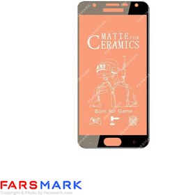 تصویر گلس سرامیکی مات گوشی سامسونگ Samsung Galaxy J3 2018 Matte Ceramic Glass Screen Protector Samsung Galaxy J3 2018