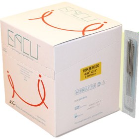 تصویر سوزن طب سوزنی ایکو ۵۰×۰٫۳۰ هزار عددی EACU Acupuncture Needles