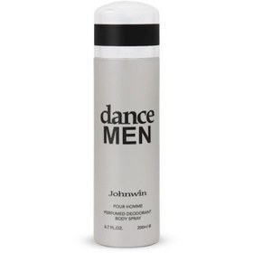 تصویر اسپری بدن مردانه جانوین مدل دنس من Dance men حجم 200 میل Janvin Men's Body Spray, Dance Men, 200 ml