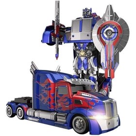 تصویر ربات تبدیل شونده اپتیموس پرایم با کنترل از راه دور 