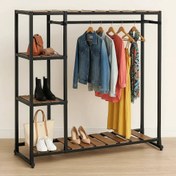 تصویر رگال لباس با چوب ترمو(طبیعی) مدل Tmr08 