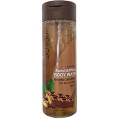 تصویر شامپو بدن شفاف شکلاتی شون حجم 300 میلی لیتر Schon Chocolate Body Wash 300 ml