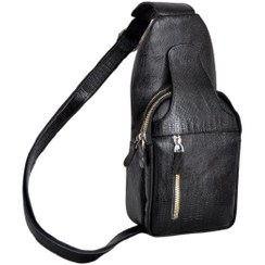 تصویر کیف بادی بگ مردانه چرم طبیعی مدل Polo 