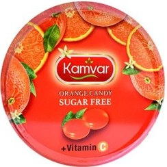 تصویر کامور آبنبات رویال بدون قند همراه ویتامین سی Kamvar Royal Candy Sugar Free Plus Vitamin C