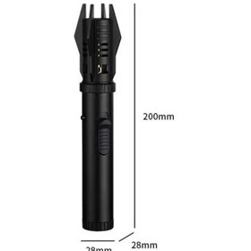تصویر فندک شعله بلند اتمی توربو طرح لایت سیبر Turbo Jet Flame Torch Lighter with Safety Lock and Glass Breaker