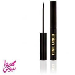 تصویر خط چشم فاین لاینر خط چشم مشکی ضد آب آموتیا حاوی روغن آرگان 