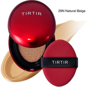 تصویر کوشن قرمز تیر تیر نیمه مات TIRTIR - 29N NATURAL TIRTIR Mask Fit Cushion RED