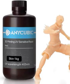 تصویر رزین مدلسازی پرینتر سه بعدی 1kg - مدل Anycubic UV Basic Resin 