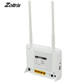 تصویر مودم VDSL وایرلس N300 زولتریکس مدل Zoltrix ZXV-818-P 