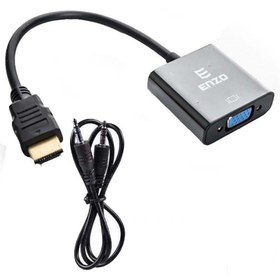 تصویر تبدیل HDMI To VGA +Audio انزو ENZO HD-41 