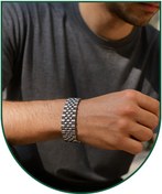 تصویر دستبند مردانه کد af203 