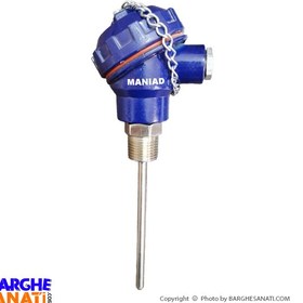 تصویر سنسور PT100 هددار مانیاد کد 4669 