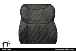 تصویر روکش صندلی لوکانو L7 تمام چرم مشکی 