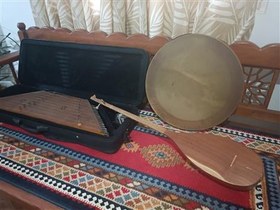 تصویر دف سنتور تنبور 