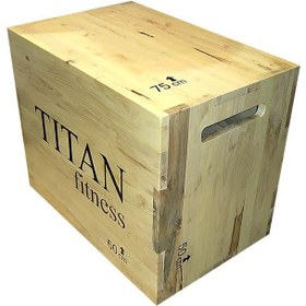 تصویر جامپ باکس چوبی تیتان Wooden Jump Box TITAN