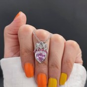 تصویر گردنبند دخترانه و زنانه راپونزل رنگ ثابت و ضد حساسیت 