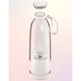 تصویر مخلوط‌ کن ‌قابل حمل 500ML فرش جویس مدلFresh Juice Bottle Blender 