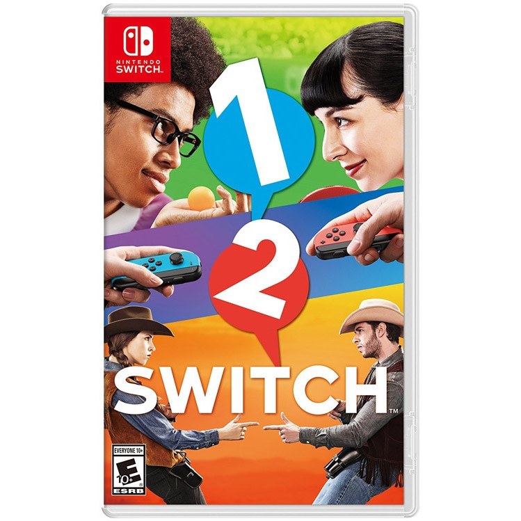 Nintendo switch with on sale 1 2 switch