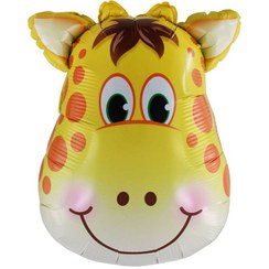 تصویر بادکنک فویلی زرافه 