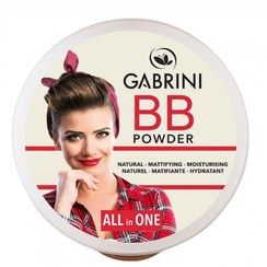 تصویر پنکک بی بی All in One گابرینی شماره ٠١ و ٠٢ - 01 ا GABRINI All in one bb powder GABRINI All in one bb powder