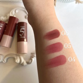 تصویر رژگونه پودری پددار - کد06 