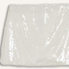 تصویر دامن کوتاه زنانه سفید دفکتو 