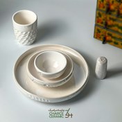 تصویر ست غذاخوری سرامیک/ یک نفره/ 5تکه/ 