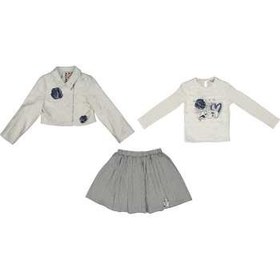 تصویر کت و دامن دخترانه پامینا مدل P-17484 ا Pamina P-17484 Coat And Skirt For Girl Pamina P-17484 Coat And Skirt For Girl